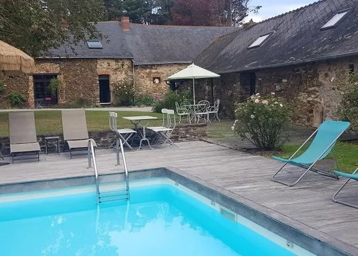 Havre De Paix Avec Piscine Chauffee, Jardin Arbore Et Activites Pour Tous - Fr-1-306-1142 Teille (Loire-Atlantique)