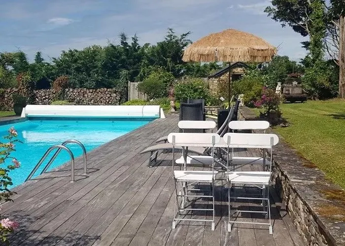 Havre De Paix Avec Piscine Chauffee, Jardin Arbore Et Activites Pour Tous - Fr-1-306-1142 Casa de Férias Teille (Loire-Atlantique)